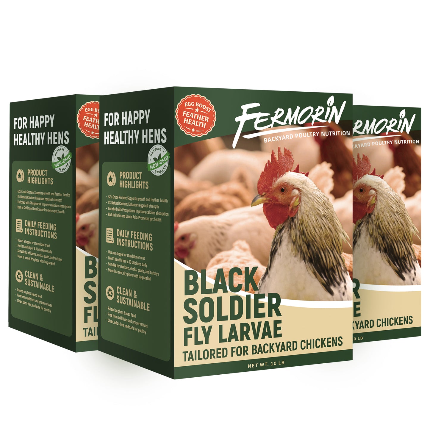 Dried Black Soldier Fly Larvae for Poultry – High-Protein Treats